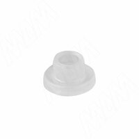 Втулка пластиковая для стекла толщиной 4-5 мм, прозрачная