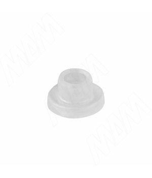 Втулка пластиковая для стекла толщиной 4-5 мм, прозрачная