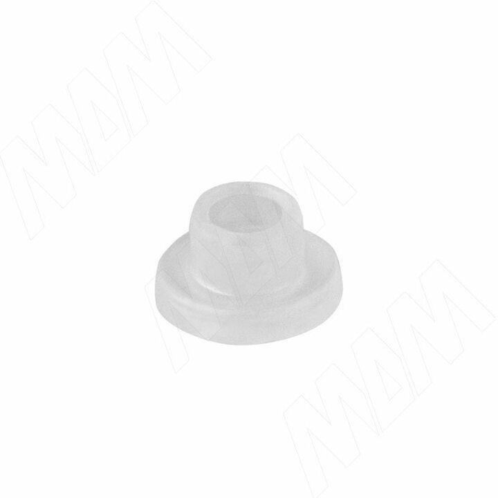 Втулка пластиковая для стекла толщиной 4-5 мм, прозрачная