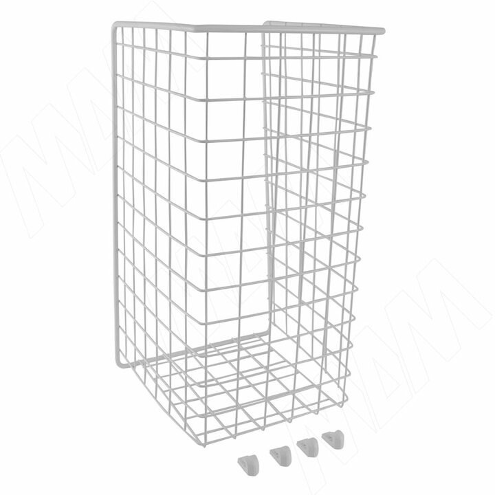 BASE Корзина для белья в базу 300 мм, высота 435 мм, белый