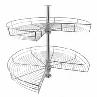 BARRA Карусель двухуровневая 270 градусов, хром