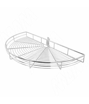 BARRA Карусель одноуровневая 180 градусов, хром