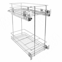 PARTNER Двухуровневая корзина 400 мм, направляющие плавного закрывания