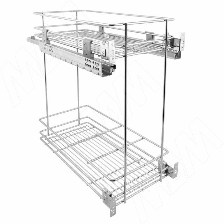 PARTNER Двухуровневая корзина 450 мм, направляющие плавного закрывания