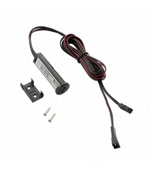 Выключатель инфракрасный (IR) универсальный (на преграду/на взмах руки), черный, 12/24V, 24/48W