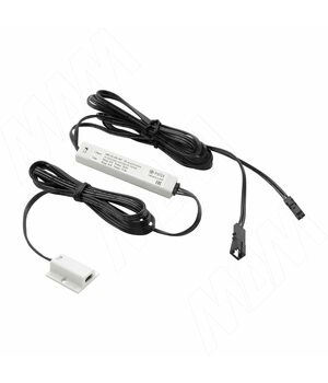 Выключатель инфракрасный (IR) на преграду, накладной, белый, 12/24V, 36/72W