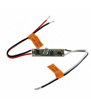 Диммируемый выключатель для установки в профиль, 3A, 12/24V, 36/72W