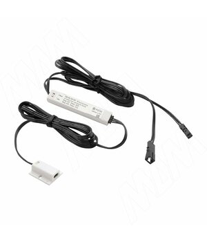 Выключатель инфракрасный (IR) на взмах руки, накладной, белый, 12/24V, 36/72W