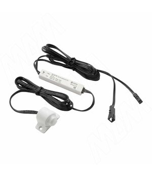 Выключатель инфракрасный (PIR) на движение, белый, 12/24V, 36/72W