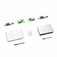 Yutu комплект роликов для одной стеклянной двери до 15 кг