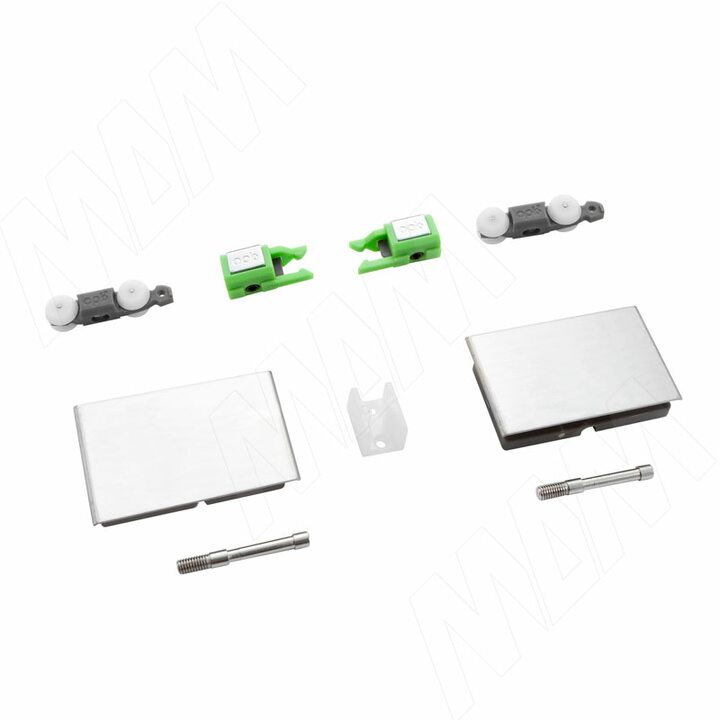 Yutu комплект роликов для одной стеклянной двери до 15 кг