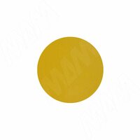 Заглушка самоклеящаяся жёлтая, D13 мм (63 шт.)