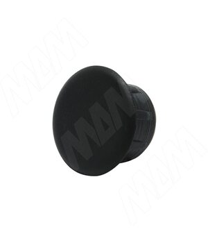Заглушка для технологических отверстий, черная, D10 мм