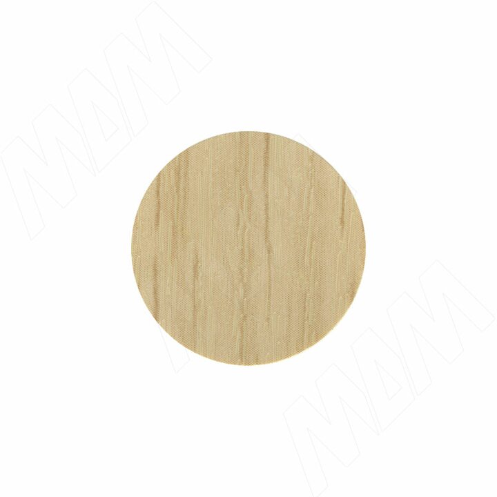 Заглушка самоклеящаяся дуб молочный, D20 мм (18 шт.)