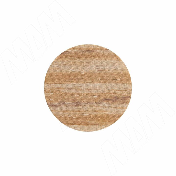 Заглушка самоклеящаяся дуб Галифакс натуральный, D20 мм (18 шт.)