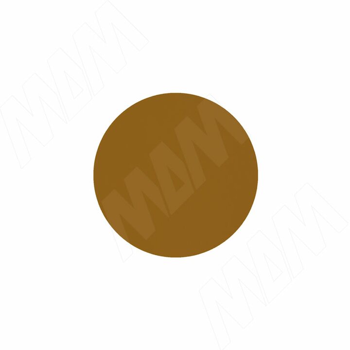 Заглушка самоклеящаяся коричневая, D40 мм (15 шт.)