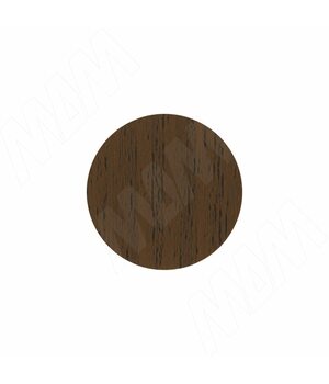 Заглушка самоклеящаяся орех, D13 мм (63 шт.)