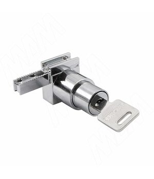 ДУКО Замок, "одинаковые ключи", хром