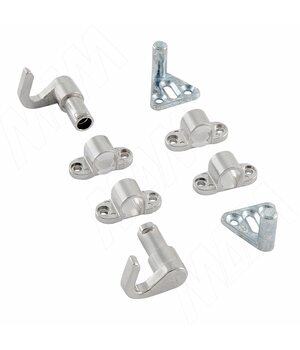 Аксессуары для замка М85, серебро состаренное