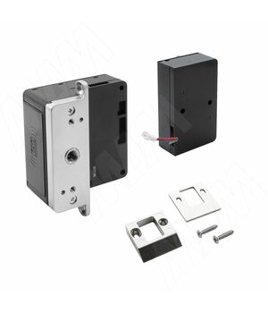 INVISIBLE Замок электронный RFID для 2-х раздвижных дверей, выдвижной, частота 125 кГц