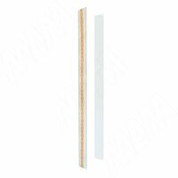 Термоизоляционная планка плоская, белая, комплект 2 шт.