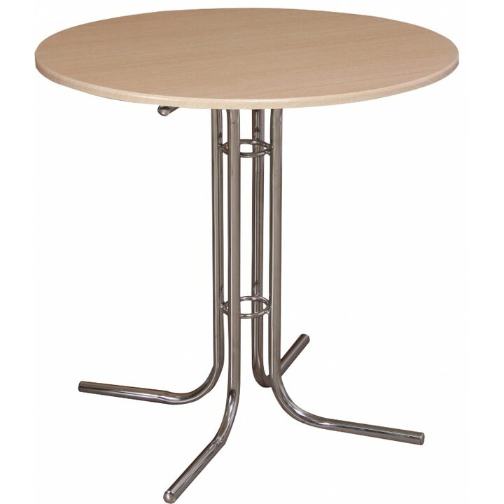 Cтол из хрома Тюльпан