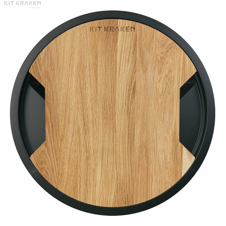 Kit Kraken Stream Разделочная доска из массива, дуб