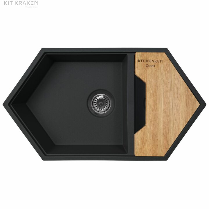 Kit Kraken Creek Разделочная доска из массива, правая, дуб