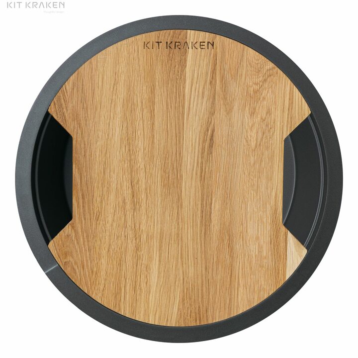 Kit Kraken Lake Разделочная доска из массива, дуб