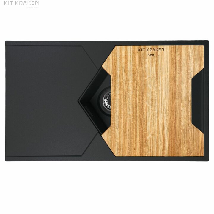 Kit Kraken Sea Разделочная доска из массива, дуб