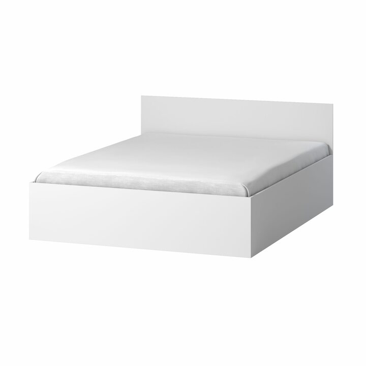 Тюс Кровать со спальным местом 2 х 1,6, ЛДСП белый