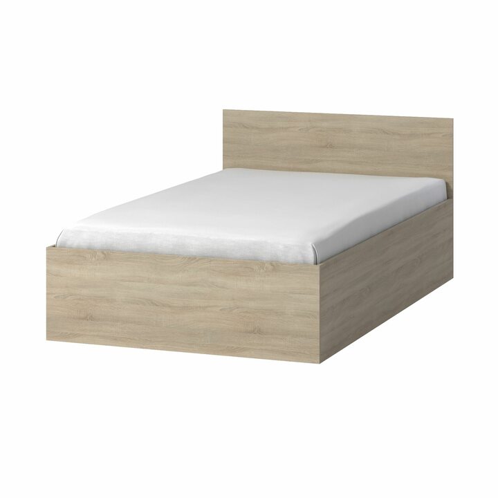 Тюс Кровать со спальным местом 2 х 1,2, ЛДСП дуб сонома