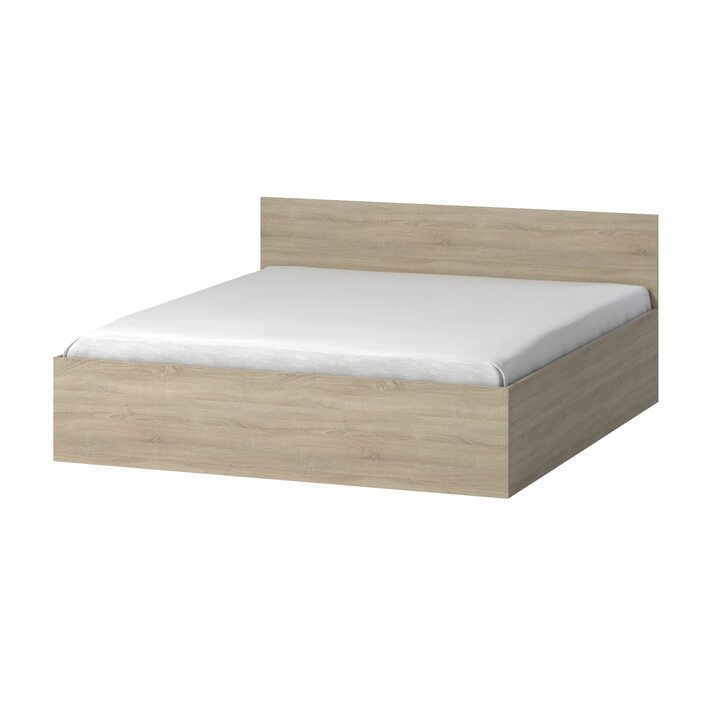 Тюс Кровать со спальным местом 2 х 1,8, ЛДСП дуб сонома