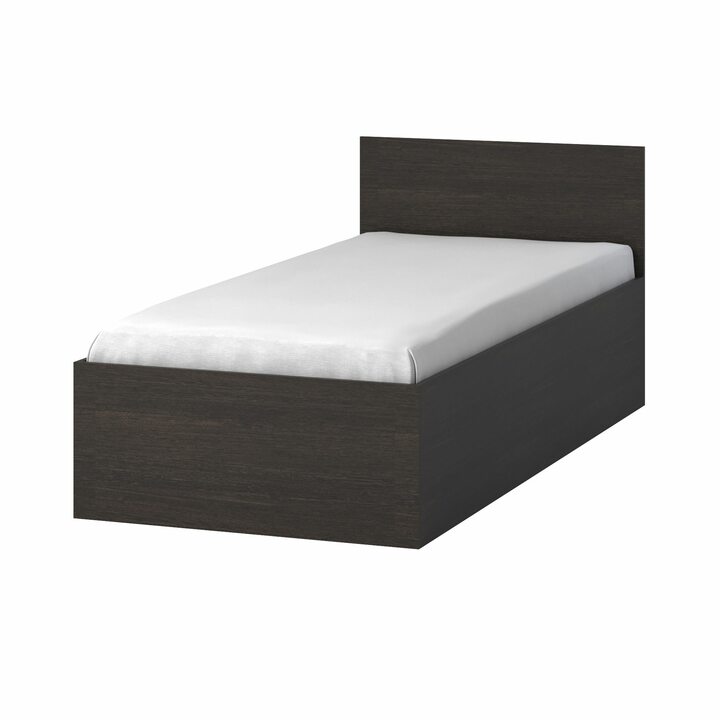 Тюс Кровать со спальным местом 2 х 0,9, ЛДСП венге