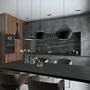 Blackdiz Кухня угловая, TSS камень, дерево