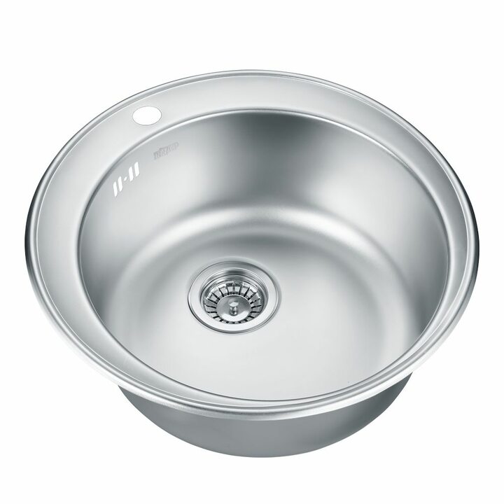 EMAR 510С Кухонная мойка из нержавеющей стали, матовый, глянец, декор