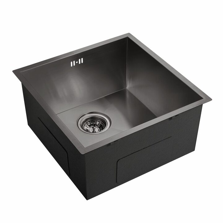 EMAR EMB-102 Кухонная мойка из нержавеющей стали, черный