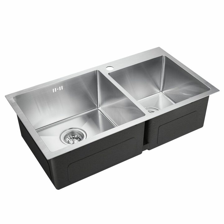 EMAR EMB-210 Кухонная мойка из нержавеющей стали, сатин