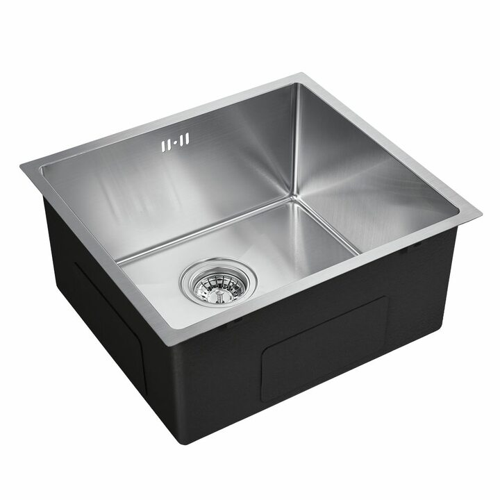 EMAR EMB-114 Кухонная мойка из нержавеющей стали, сатин