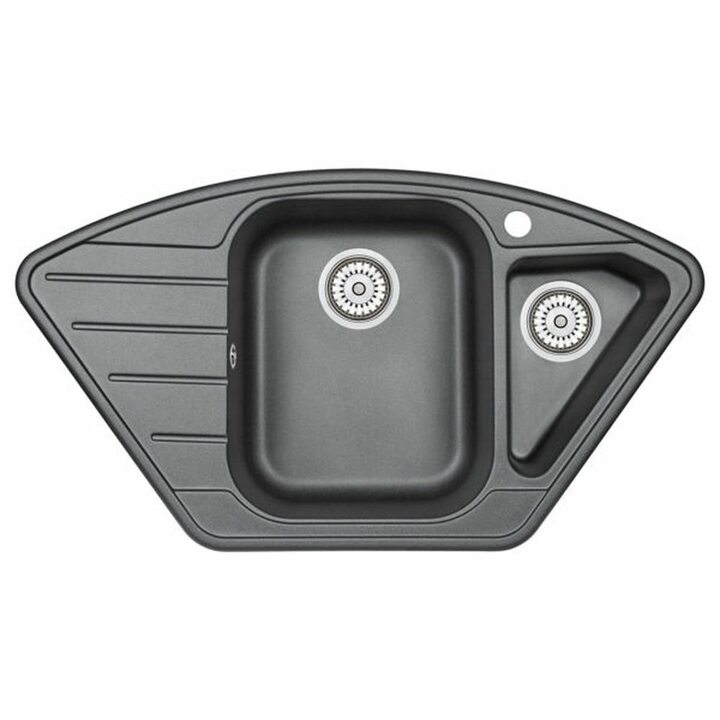 EMAR EMQ-2890 Кухонная мойка из искусственного камня,  оникс