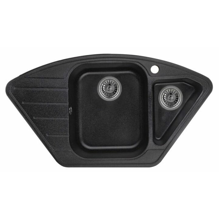 EMAR EMQ-2890 Кухонная мойка из искусственного камня, морион