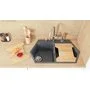 Kit Kraken Gulf Кухонная мойка из искусственного камня, бежевый