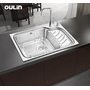 Oulin OL-327R Кухонная мойка из нержавеющей стали, сатин