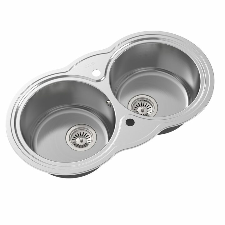 Oulin OL-362 Кухонная мойка из нержавеющей стали, сатин