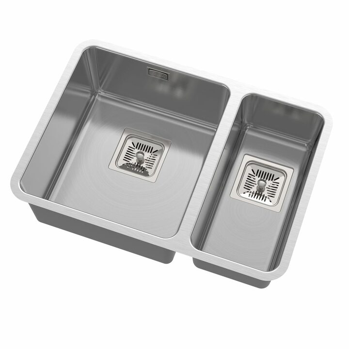 Oulin OL-0369L Кухонная мойка из нержавеющей стали, сатин