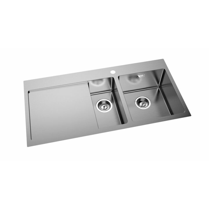 Oulin OL-FTRL201R Кухонная мойка из нержавеющей стали, сатин