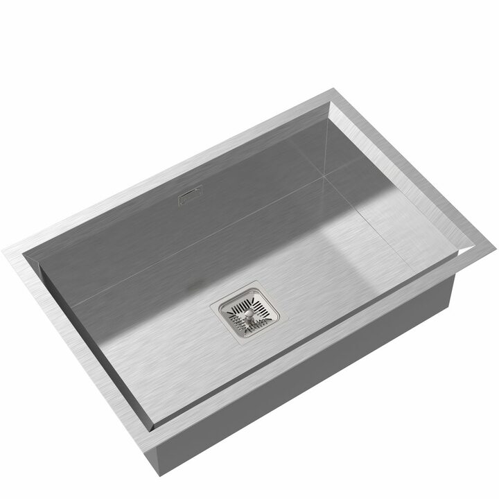 Oulin OL-FU113 Кухонная мойка из нержавеющей стали, сатин