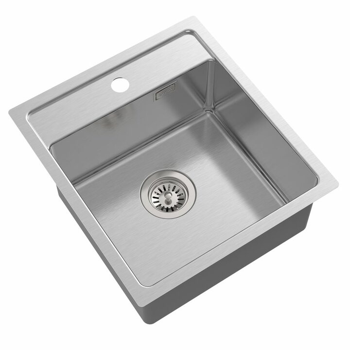 Oulin OL-FUR112 Кухонная мойка из нержавеющей стали, сатин