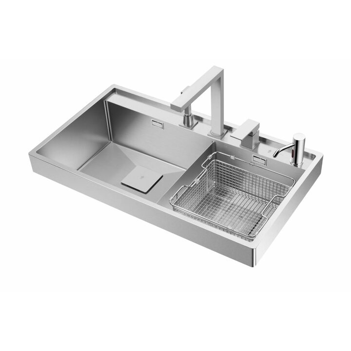 Oulin OL-G6201 Кухонная мойка из нержавеющей стали, сатин