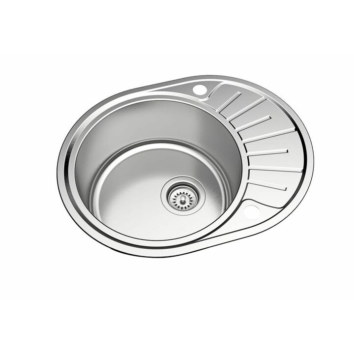 Oulin OL-R101 Кухонная мойка из нержавеющей стали, сатин